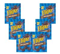 Fantastic Trade Store Chocolate/Biscuits Collection (Flipzs Milk Chocolate Pretzels 80g Sold By Fantastic Trade store) (6 Pack)