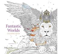 Fantastic Worlds Coloring Book (Dover Adult Coloring Books)