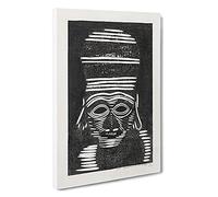 Fantastical Head By Samuel De Mesquita Canvas Print for Living Room Bedroom Home Office Décor, Wall Art Picture Ready to Hang, 30 x 20 Inch (76 x 50 cm)