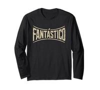 Fantástico - Spanish Positive Retro Fantastic Long Sleeve T-Shirt