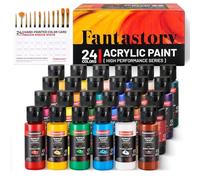 fantastory 60ml 24 Colors Acrylic Paint Set