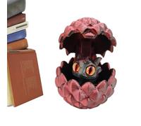 Fantasy 3D Statue - Collectible Folding Tail, Smooth Decor, Made Figure | Repleca Texture of the Mythic, Articulated Dragon Design Made For Display D