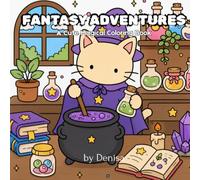 FANTASY ADVENTURES: A Cute Magical Coloring Book (Cozy Adventures)