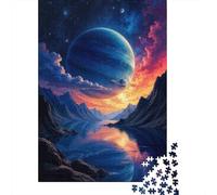 Fantasy Alien Planet Landscape 70x50cm 1000pcs Jigsaw Puzzle, 1000 Piece
