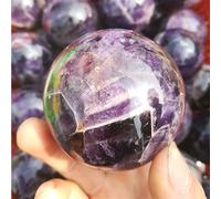 Fantasy Amethyst Crystal Ball Ball gem Ornaments (Size : 9-10cm)