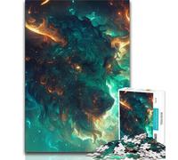 Fantasy Animal Landscape 1000 Pieces Jigsaw Puzzle For Adults Teens,Challenging Game Toys Every Piece Is Unique - Challenging Family Fun Game (50x75cm)
