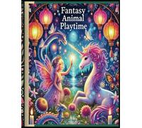 Fantasy Animal Playtime: "Color the Magic: Fantasy Animals in Enchanted Worlds", "Unicorns, Dragons & Magic", "Mythical Beasts Coloring Fun" Thick Line Illustrations (Playful Paws and Claws)