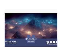 Fantasy Architecture 3D Paper Puzzle Game 38x26cm/1000pcs, - Creative And Educational, Perfect for Relaxing And Home Decoration, A Great Gift for Everyone