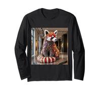 Fantasy Art Deco Panda Long Sleeve T-Shirt