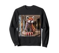 Fantasy Art Deco Panda Sweatshirt