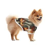 Fantasy Art Fire Dragon Cute Dog and Cat T-Shirt - Soft and Breathable Pet Apparel for Small to Large Dogs and Cats