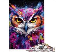 Fantasy Art Owl Puzzle Jigsaw Puzzles for Adults1000 Piece Suitable for adults and teens 12+ Challenging Game Gifts 1000pcs(26x38cm)
