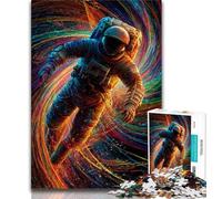 Fantasy Astronaut 1000 Piece Jigsaw Puzzles for Adults Gifts,Family Game Stress Reliever Difficult Challenge Great Gifts And Toys 38x26cm