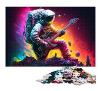 Fantasy Astronaut JigsawPuzzle 1000 Pieces for Adults Challenging Puzzles Perfect Home Or Office Decor, Ideal 26X38CM/10.23x14.96inch