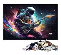 Fantasy Astronaut JigsawPuzzle 1000 Pieces for Adults Challenging Puzzles Perfect Home Or Office Decor, Ideal 26X38CM/10.23x14.96inch