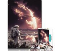 Fantasy Astronaut JigsawPuzzle 1000 Pieces for Teenagers,Educational Games Home Decoration Deal As Gifts for The Whole Family (50x75cm)