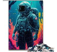 Fantasy Astronaut JigsawPuzzle 1000 Pieces for Teenagers, for Age 14+ Fun Games Fun Activities at Home, Birthday Gifts, Travel Gifts (50x75cm)