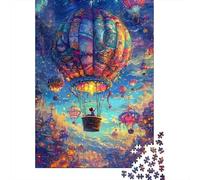 Fantasy Balloon Flight Puzzles 1000 Piece for Adults Jigsaw Puzzles Jigsaw Puzzle Game for The Whole 70x50cm/1000pcs