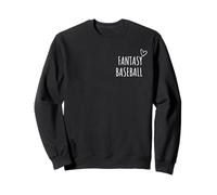 Fantasy Baseball Lover Men Women Kids Draft Stats Manager Sweatshirt