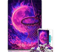 Fantasy Basketball 1000 Piece Jigsaw Puzzles for Teenagers,Help The Brain Exercise Addictive Toys to Cultivate Patience Unique Challenge Game (50x75cm)