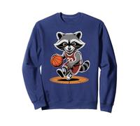 Fantasy BASKETBALL Raccoon Trash Panda Champ Trashy Talk Sweatshirt