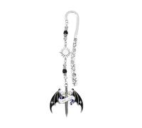 Fantasy Bat Wings Merch Bookmarks, Cool Dragon Merch Acotar Gifts Jewelry for Fans, Acotar Night Court Bat Wings Reading Accessories, Metal Bats Book Mark Gifts for Reading as Birthday Graduation Gift