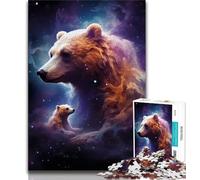 Fantasy Bear Adult Jigsaw Puzzles 1000 Pieces,Stress Reliever Difficult Challenge Deal As Gifts for The Whole Family (50x75cm)