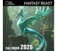 Fantasy Beast Calendar 2026: Legendary beings from myth and lore inspiring wonder monthly
