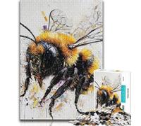 Fantasy Bee 1000 Piece Jigsaw Puzzle for Adults Teens,Stress Reliever Difficult Challenge Unique Home Decor And Gifts (75x50cm)