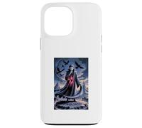 Fantasy Being, with a man throwing sand surrounded by ravens Case for iPhone 13 Pro Max