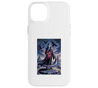 Fantasy Being, with a man throwing sand surrounded by ravens Case for iPhone 14 Plus