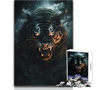 Fantasy Big WB Tiger 1000 Piece Jigsaws for Teenagers Logical Thinking Development Game Great Gift for Meaningful Moments Size 38x26cm