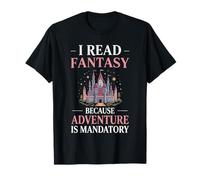 Fantasy Book Club Fairytale Caslte Reader The Best Bookish T-Shirt