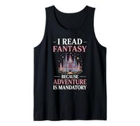 Fantasy Book Club Fairytale Caslte Reader The Best Bookish Tank Top