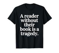Fantasy Book Club Fun Quote Novelty Romance Reader T-Shirt