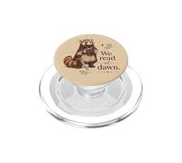 Fantasy Book Lover Reading Animal We Read At Dawn PopSockets PopGrip for MagSafe