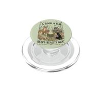 Fantasy Book Lover Reading Quote Woodland Animals PopSockets PopGrip for MagSafe