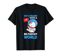 Fantasy Book Science Fiction Astronaut Galaxy Exploration T-Shirt