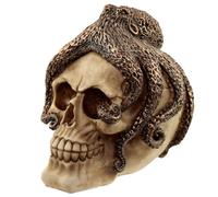 Puckator Ornament Fantasy Bronze Octopus Skull