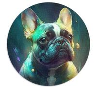 Fantasy Bulldog 1000 Piece Jigsaw Puzzles for Adults Puzzles for Adults Fun at Home Activities, Birthday Present, Travel Gifts 67.5x67.5cm