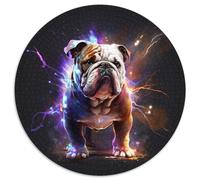 Fantasy Bulldog Jigsaw Puzzles for Adults 1000 Piece Jigsaw Puzzles for Adults for Parents, Lovers, Friends - Age 14+ 67.5x67.5cm