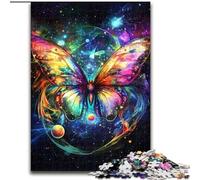 Fantasy Butterfly Jigsaw Puzzles for Adults 1000 Piece Puzzle, Staycation Kill Time Birthday Present, Gifts, Wall Art for 14+ (size 26x38cm)