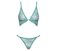 Fantasy By Cottelli Women Lingerie Set Mint L/XL