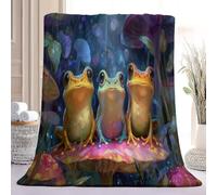Fantasy Cartoon Flannel Fleece Throw Blanket for Sofa, 127 x 152 cm