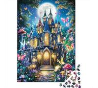 Fantasy Castle 52x38cm/1000pcs Erwachsenenpuzzle - Magic Fairy Tale Style Erwachsenenpuzzle DIY-Puzzlespielzeug