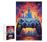 Fantasy Castle Adventure Controller: Seasonal Home Décor, 1000 PCS Jigsaw Puzzle for Adults - to Assemble, Frame And Display