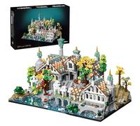Fantasy Castle Building Blocks Set - 3337PCS Fairy Villa Bricks Kit, Creator Architecture Model for Adult, City Streetcape Collection, Home Office Decor, Creative Gift for Man, Woman