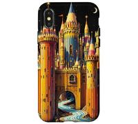 Fantasy Castle From Pencils Case for iPhone X/XS