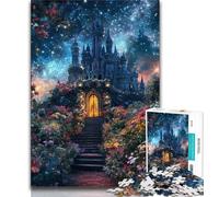 Fantasy Castle Jigsaw Puzzles for Teenagers 1000 Jigsaws,for Educational Game Challenge Toy Unique Home Decor And Gifts (38x26cm)