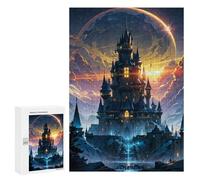 Fantasy Castle Scenery Decorative Jigsaw for Grown-Ups, 300 PCS - New Year Gift - to Assemble, Frame And Display